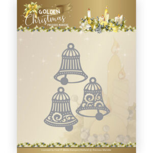 Dies - Precious Marieke - Golden Christmas - Traditional Bells 10241