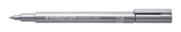 Staedtler Metallic pen zilver