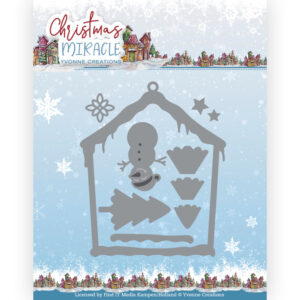 Dies - Yvonne Creations - Christmas Miracle - Snowman’s House 10280