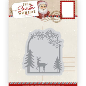Dies - Amy Design – From Santa with love - Reindeer Scene 10278