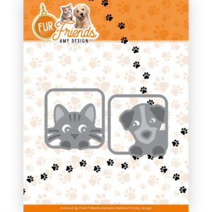 Dies - Amy Design – Fur Friends - Peek a Boo 10287