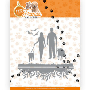 Dies - Amy Design – Fur Friends - Walking the Dog10283