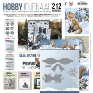 Set Hobbyjournaal 212 met snijmal 10292