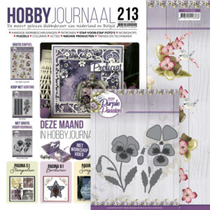 Set Hobbyjournaal 213 met snijmal 10247