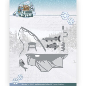 Dies - Yvonne Creations - Funky Nanna – Nordic Winter - Nordic Fishing 10295