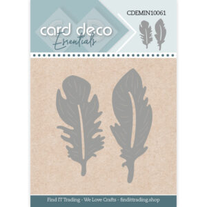 Card Deco Essentials - Mini Dies - 61 - Feathers 10061