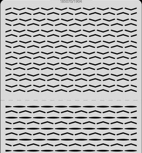 CraftEmotions Mask stencil - Duo Colour nr 4
