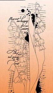 Studio Light Clear Stamp Grunge Collection nr.395 SL-GR-STAMP395 68x203mm (03-23)
