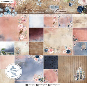 Studio Light Paper Pad Feelings of Freedom nr.85 JMA-FOF-PP85 203x203mm (03-23)