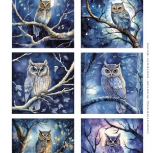 Push-Out Scenery - Berries Beauties - Owl Square 10014