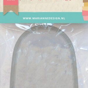 Marianne D Shaker windows - Sneeuwbol LR0045 105x150x15mm