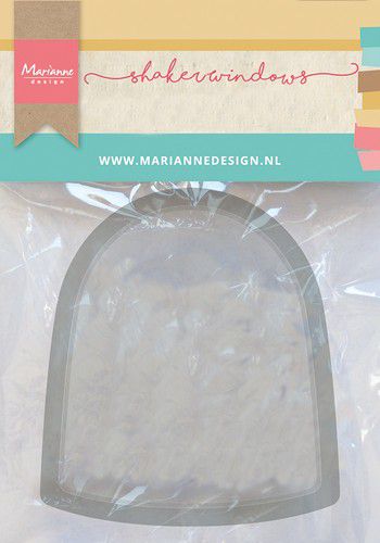 Marianne D Shaker windows - Sneeuwbol LR0045 105x150x15mm