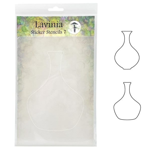 Lavinia Sticker Stencils 7 Large Bottle Collection