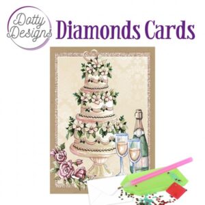 Dotty Designs Diamonds - Wediing Cake DDD1176
