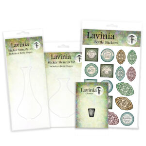 Lavinia Smaller Sticker Stencil Bottle Bundle