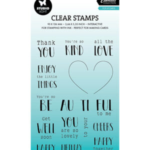Pop-Up Cards Essentials Clear Stamp