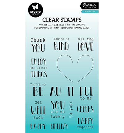 Pop-Up Cards Essentials Clear Stamp
