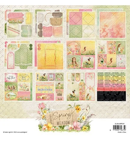 Studio Light Spring Meadow Mixed Paper Pad (SL-SM-MPP269) - Afbeelding 2