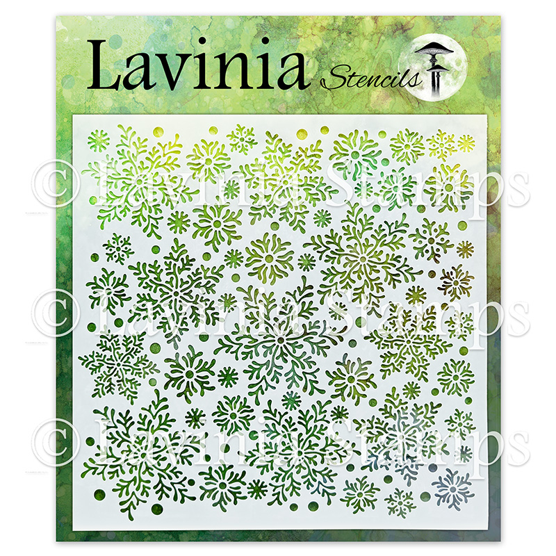 Lavinia Stencil Snowflakes