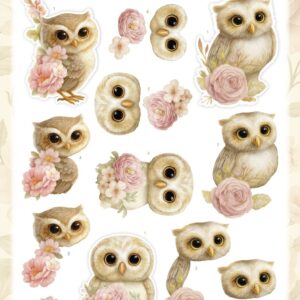 3D Pushout Sheet - Berries Beauties - Cosy WInter - Cosy Bear