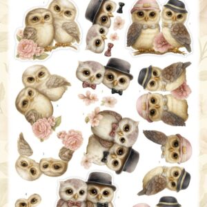 3D Pushout Sheet - Berries Beauties - Owlways Yours - Devotion