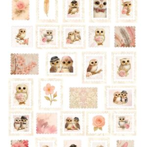 Berries Beauties - Owlways Yours - Push Out Postage Stamp