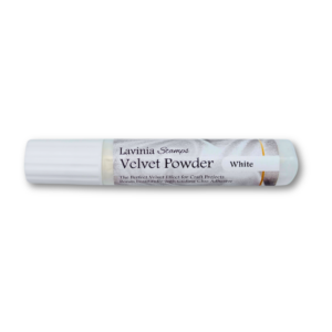 Lavinia Velvet Powder White