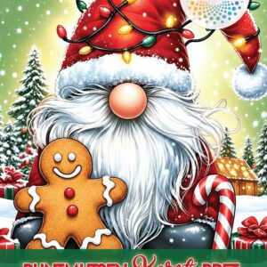 Kleurlab Kleurboek Puntmutsen Kerst Pret